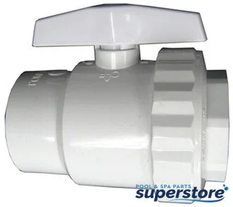 610377044943 Hayward Pool Products Ball Valve, Hayward, Trimline, 1-1/2″s, 2 Way SP0722S 44075 HAY-56-4040 SP-722S