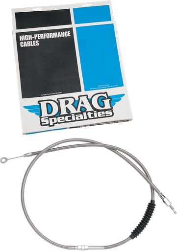 DRAG SPECIALTIES Clutch Cable - Braided 5321200HE