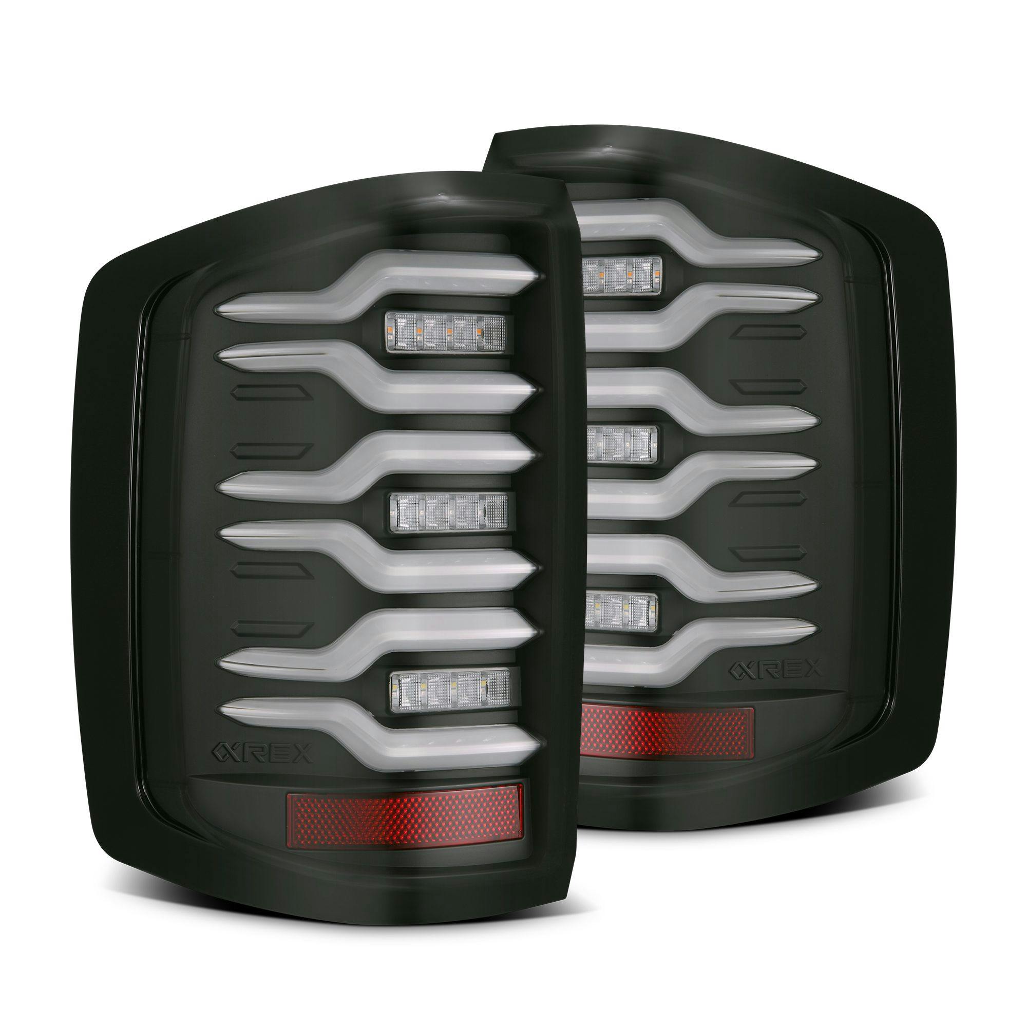 AlphaRex 620030 LED Taillights Black