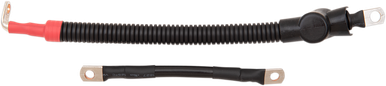 DRAG SPECIALTIES Black Battery Cable Set - '09-'17 ST E25-0091B-D5