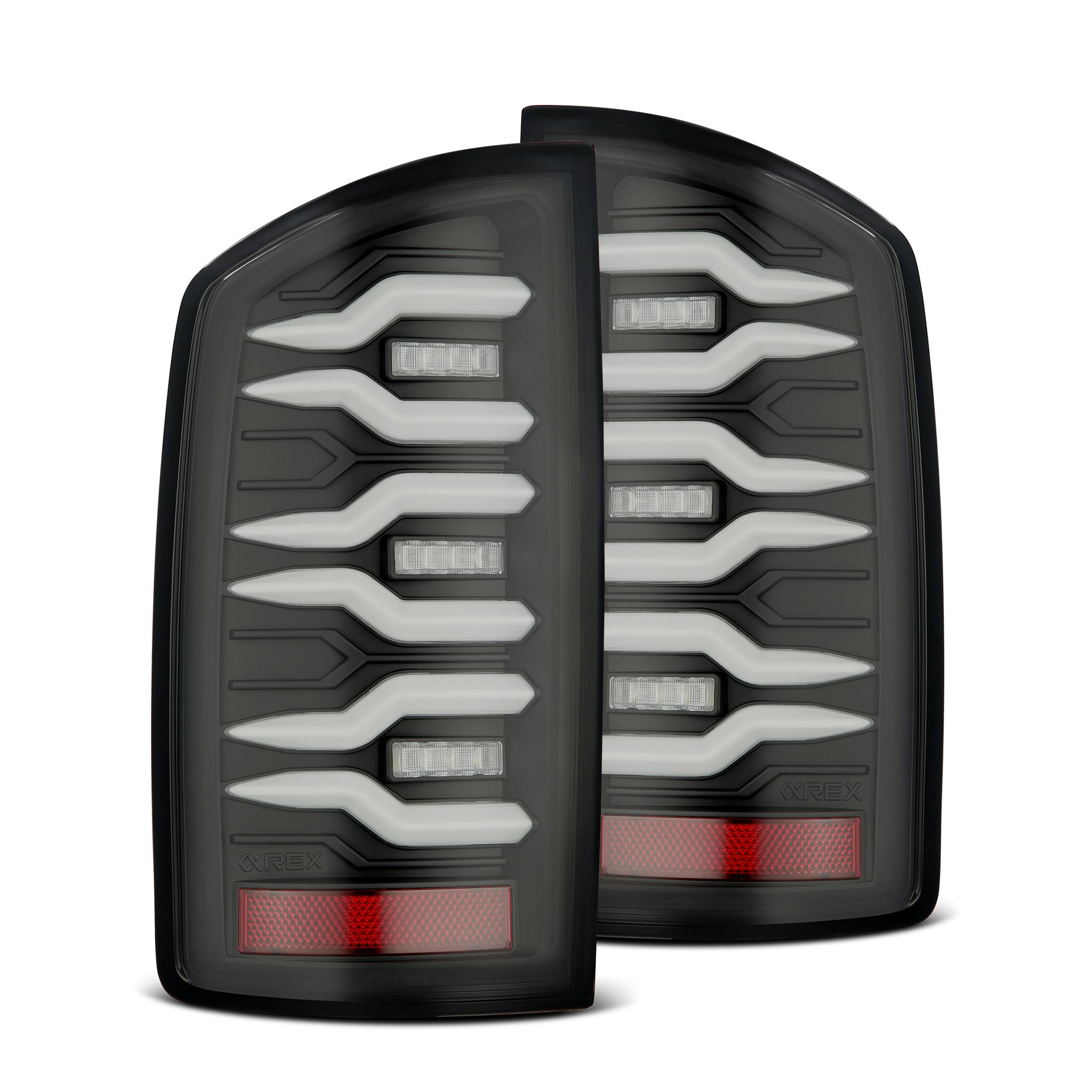 AlphaRex 641040 LED Taillights Black