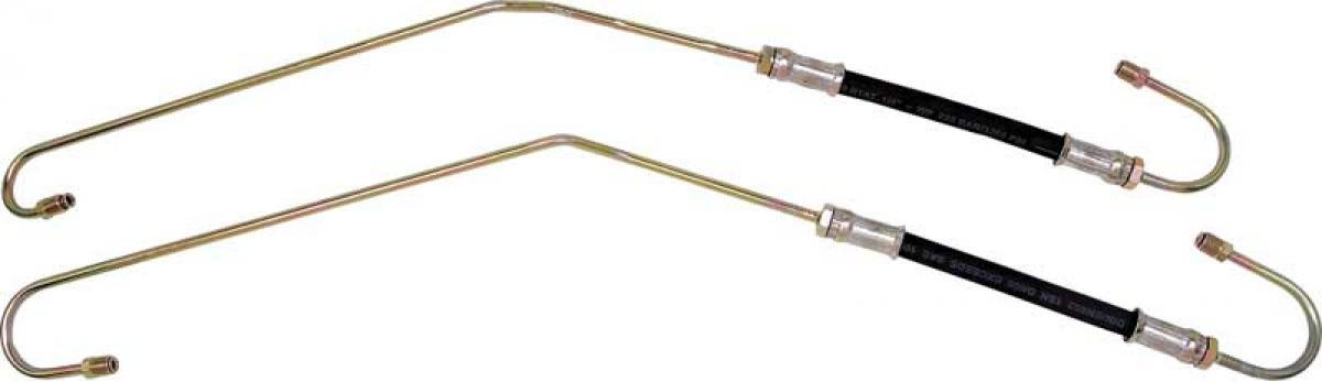1962-67 Chevy II, Nova, Power Steering Control Valve Hoses, Pair