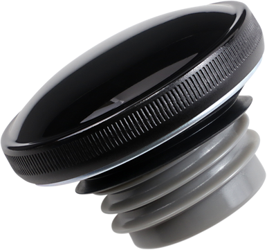 DRAG SPECIALTIES Vented Screw-In Gas Cap - Black 03-0305GB-A