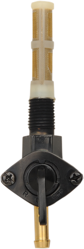 DRAG SPECIALTIES Downward Petcock - Black - 1/4" NPT T03-0075B