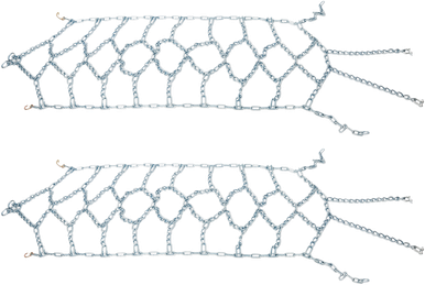 Kimpex Diamond V-Bar Tire Chain 67x18 for 18-inch Wheels 233580