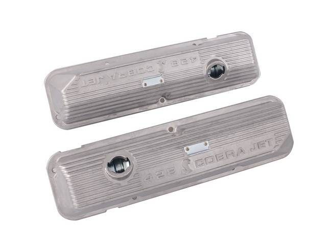 Cast Aluminum Valve Cover, 428 Cobra Jet