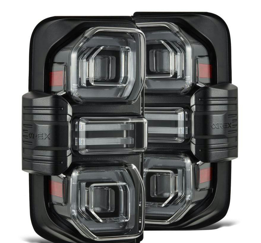 AlphaRex 659010 Prismatic LED Taillights Black
