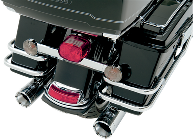 DRAG SPECIALTIES Smoked Flat Lens Kit - '86-'19 12-0203