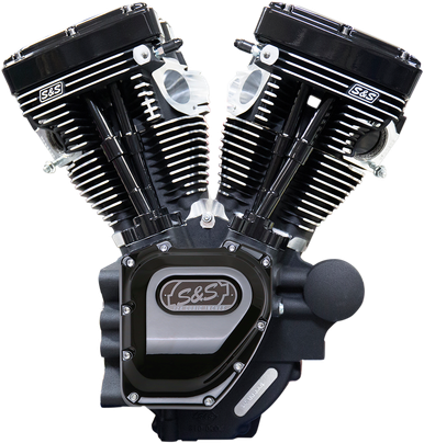 S&S CYCLE T124LC Series Long Block Engine 310-0836A