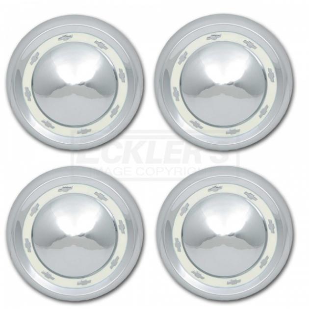 Chevy Hubcap Set, 150 & 210 Series, 1955