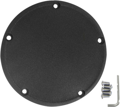 DRAG SPECIALTIES Wrinkle Black Derby Cover 33-0054WB