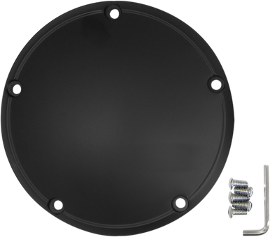 DRAG SPECIALTIES Satin Black Derby Cover 33-0054SB
