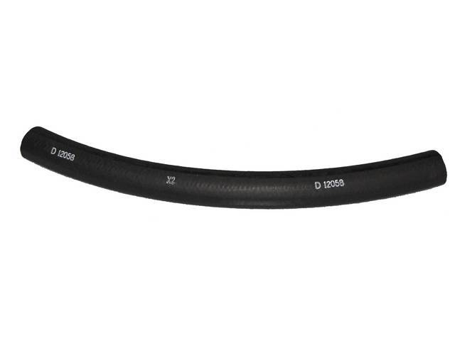 Valve Cover Breather Cap Hose, concours, date coded 12/5/68