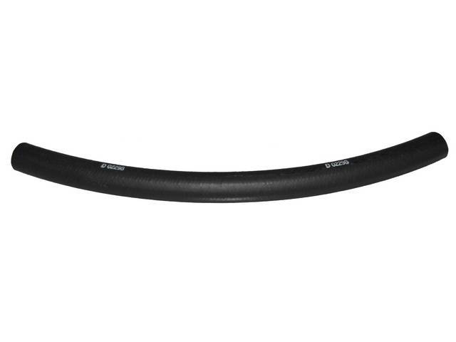 Valve Cover Breather Cap Hose, concours, date coded 2/26/68