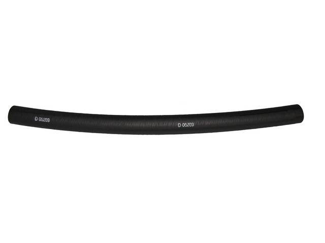 Valve Cover Breather Cap Hose, concours, date coded 6/26/69