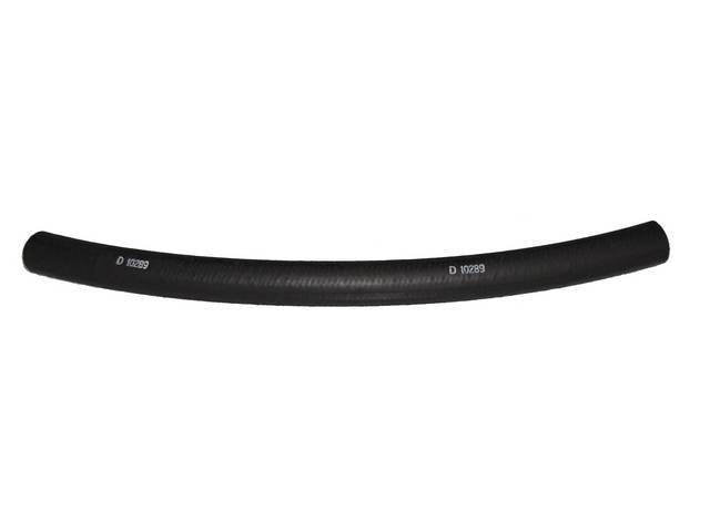 Valve Cover Breather Cap Hose, concours, date coded 10/28/69