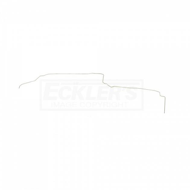 Corvette 1/4" Fuel Return Line, Stainless Steel, 1978-1982