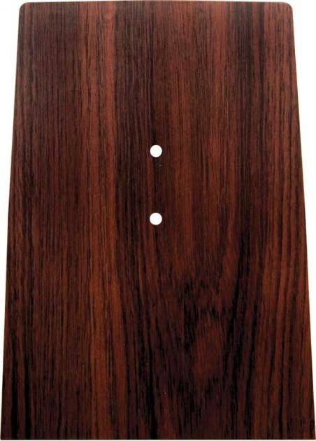 1969 Chevrolet Camaro, Console Forward Panel Plate, Cherrywood