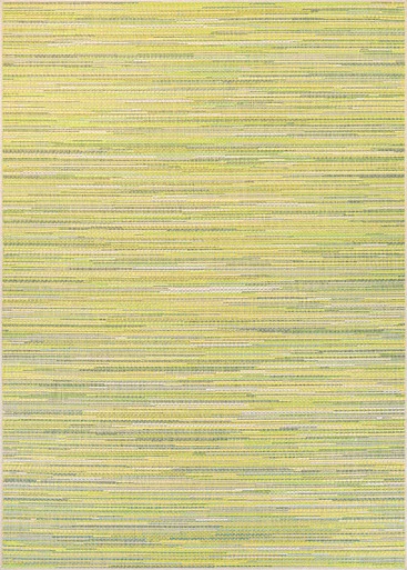 7.5′ x 10.75′ Yellow and Beige Contemporary Rectangular Outdoor Area Throw Rug