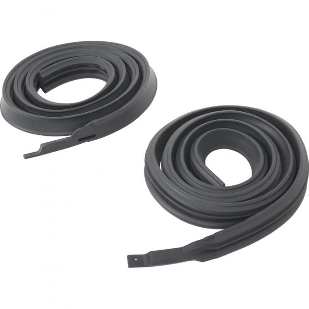 1962-64 Chevy II / Nova, Roof Rail Weatherstrip, 2 Door Coupe, Hardtop, Pair