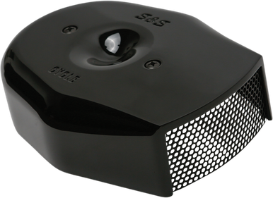 S&S CYCLE Stealth Tribute Air Cleaner Cover - Black 170-0593