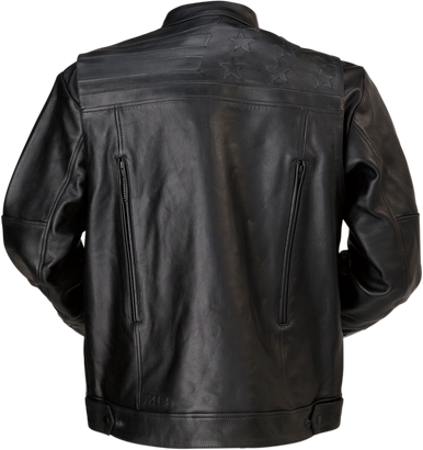 Z1R Deagle Leather Jacket - Black - Small 2810-3757