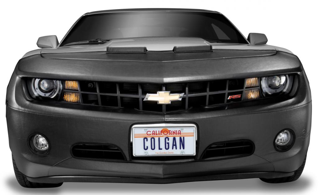 Covercraft 2007-2013 Chevrolet Corvette Colgan Custom Original Front End Bra, Black Vinyl BC3277BC