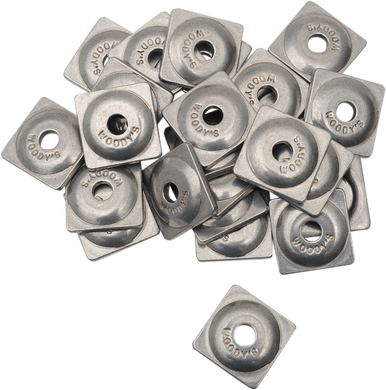 Woody's Square Digger Support Plates 5/16" 96 Pack ASW2-3775-B