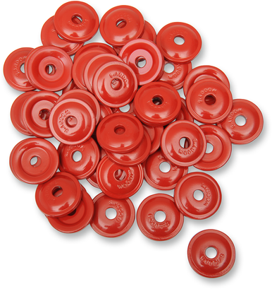 Woody's Red Support Plates for Snowmobiles 48 Pack AWA-3790