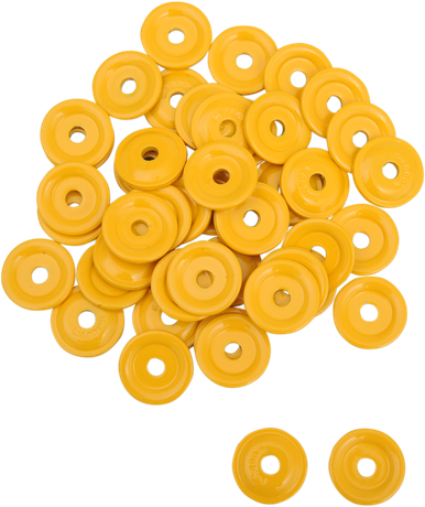Woody's Square Digger Support Plates Yellow 48 Pack ASG-3800