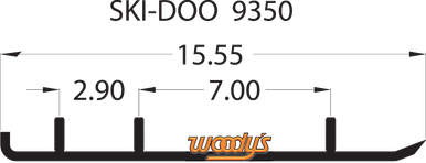 Woody's Executive Series Flat-Top Runner 2007-2008 Polaris 550 LX WSD-9350