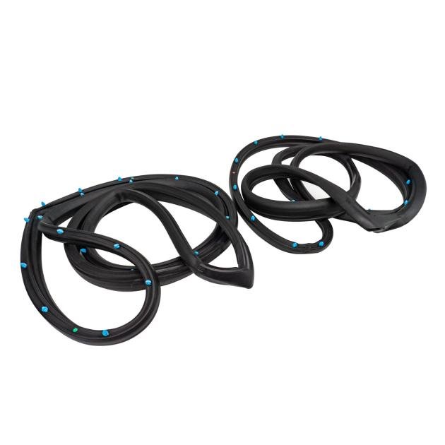 Metro Moulded Parts 1985-1990 Buick / Oldsmobile Rear Molded Door Seals. for 4-Door Sedans with Fwd LM 18-M/S