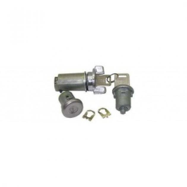 Chevy II-Nova Lock Set, Ignition & Door, With Original Style Keys, 1969-1978