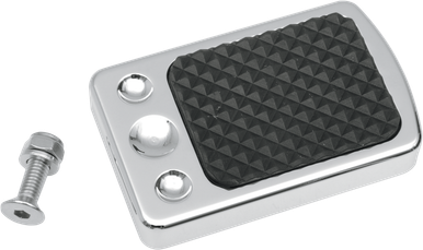 DRAG SPECIALTIES Chrome Brake Pedal Pad - '84-'10 Softail 1610-0134