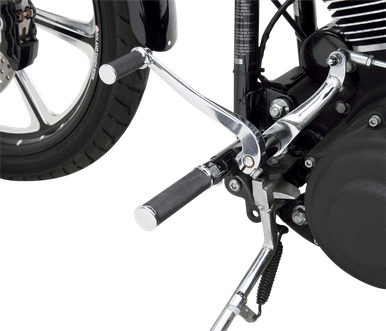 DRAG SPECIALTIES Pegs - Chrome/Rubber 16200377-SC-3