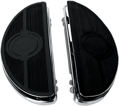 DRAG SPECIALTIES Foot Board - Half Moon 17-0418N