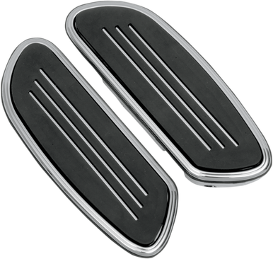 DRAG SPECIALTIES Footboard Sweeper - Chrome P17-0433