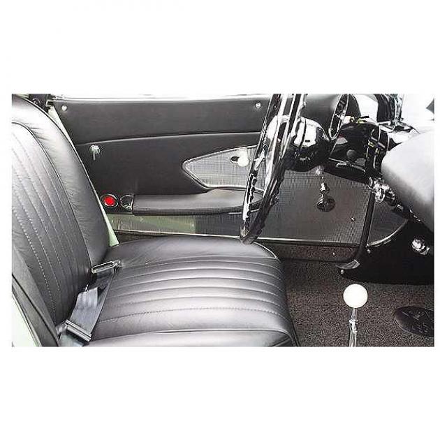 CA 1959 Chevrolet Corvette Door Panels Leather Deluxe