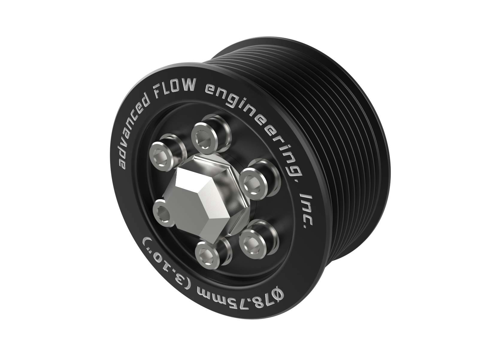 AFE 79-10006 aFe POWER Supercharger Power Pulley Kit w/ Hub 3.10 IN