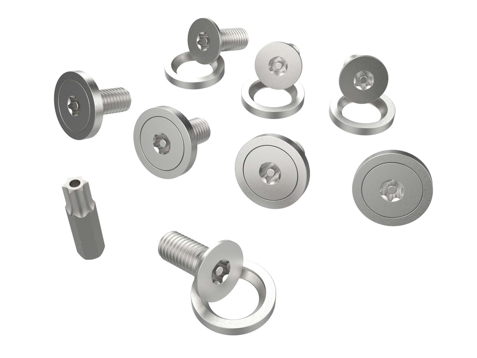 AFE 79-90001 aFe POWER Terra Guard Stainless Steel Security Hardware Kit