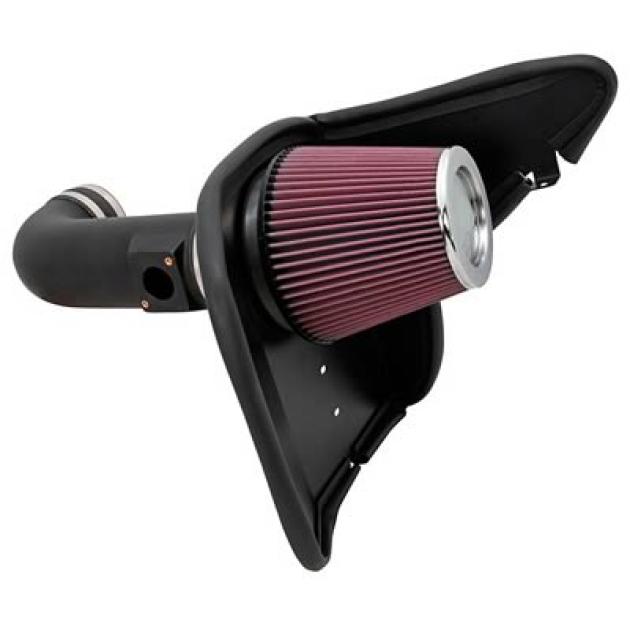 Camaro Air Intake Kit, K&N Series Aircharger High Performance Air Intake, V8, 2010-2013