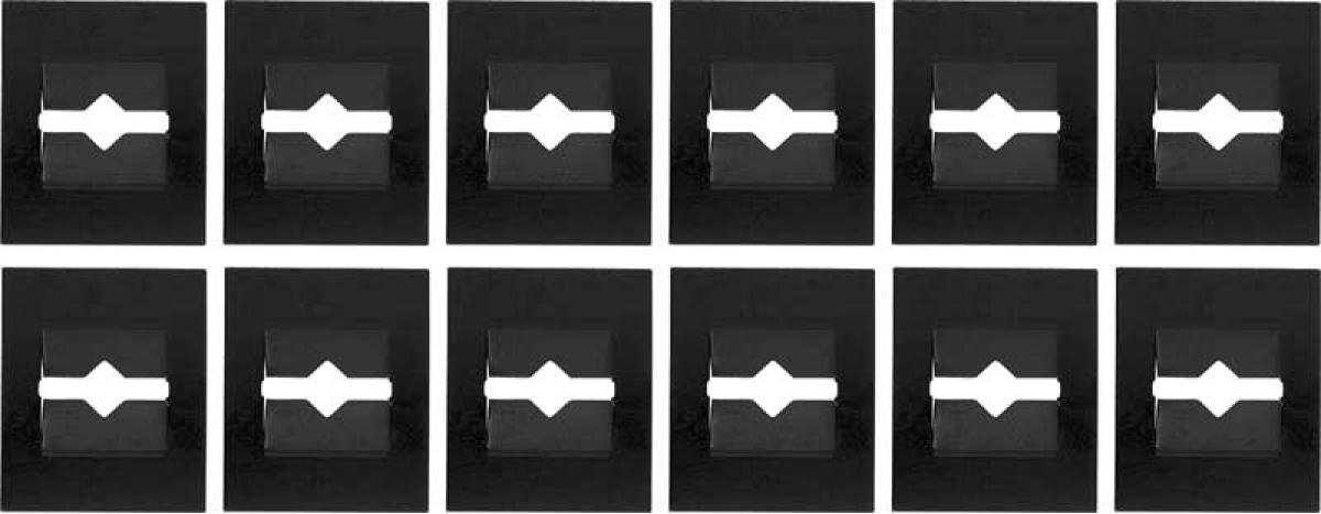 1972-77 Camaro, Firebird Door Panel Mounting Clip Set, 12 Piece Set, Small