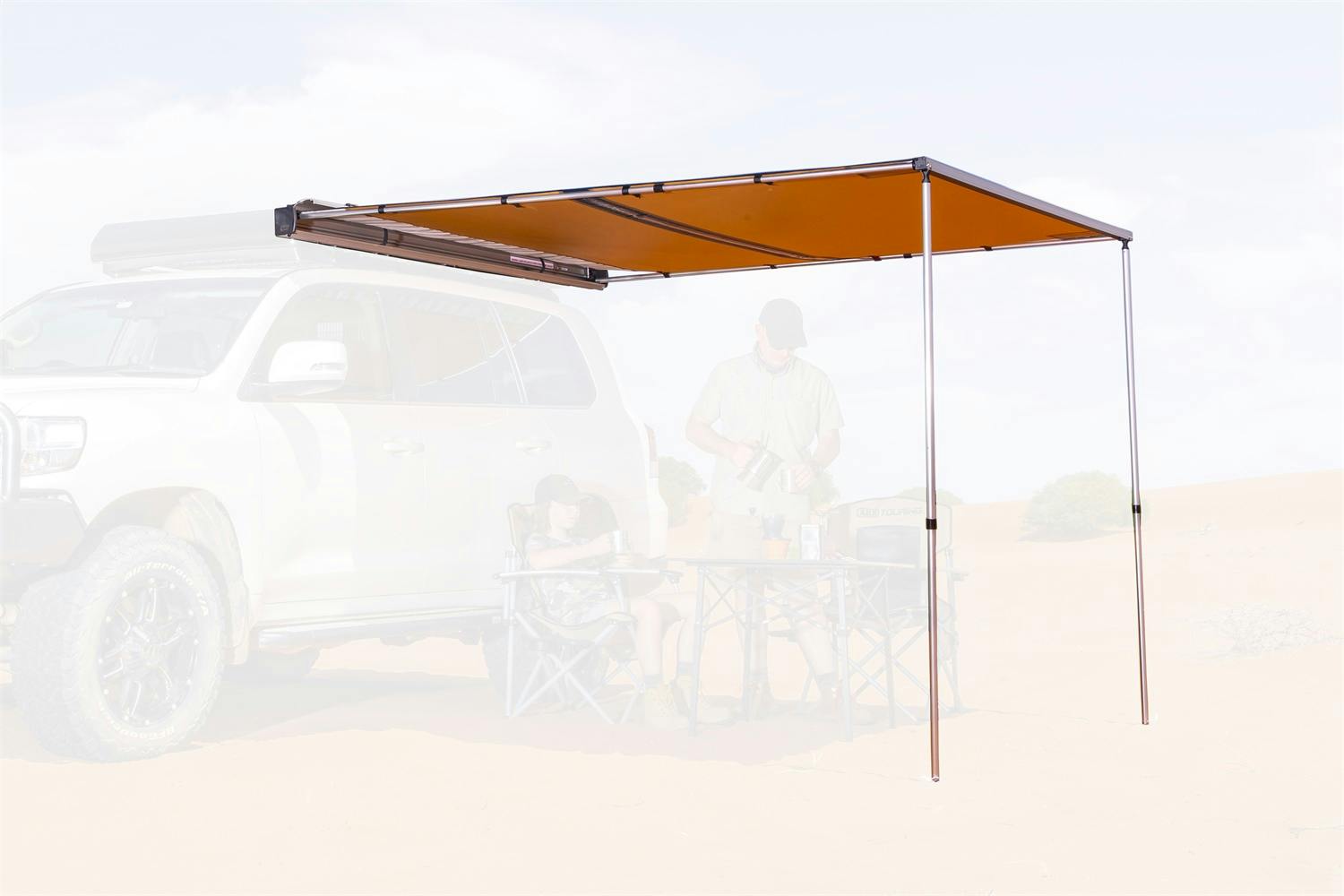 ARB, USA 814411 Hard Case Awning With Light 2.5M Silver