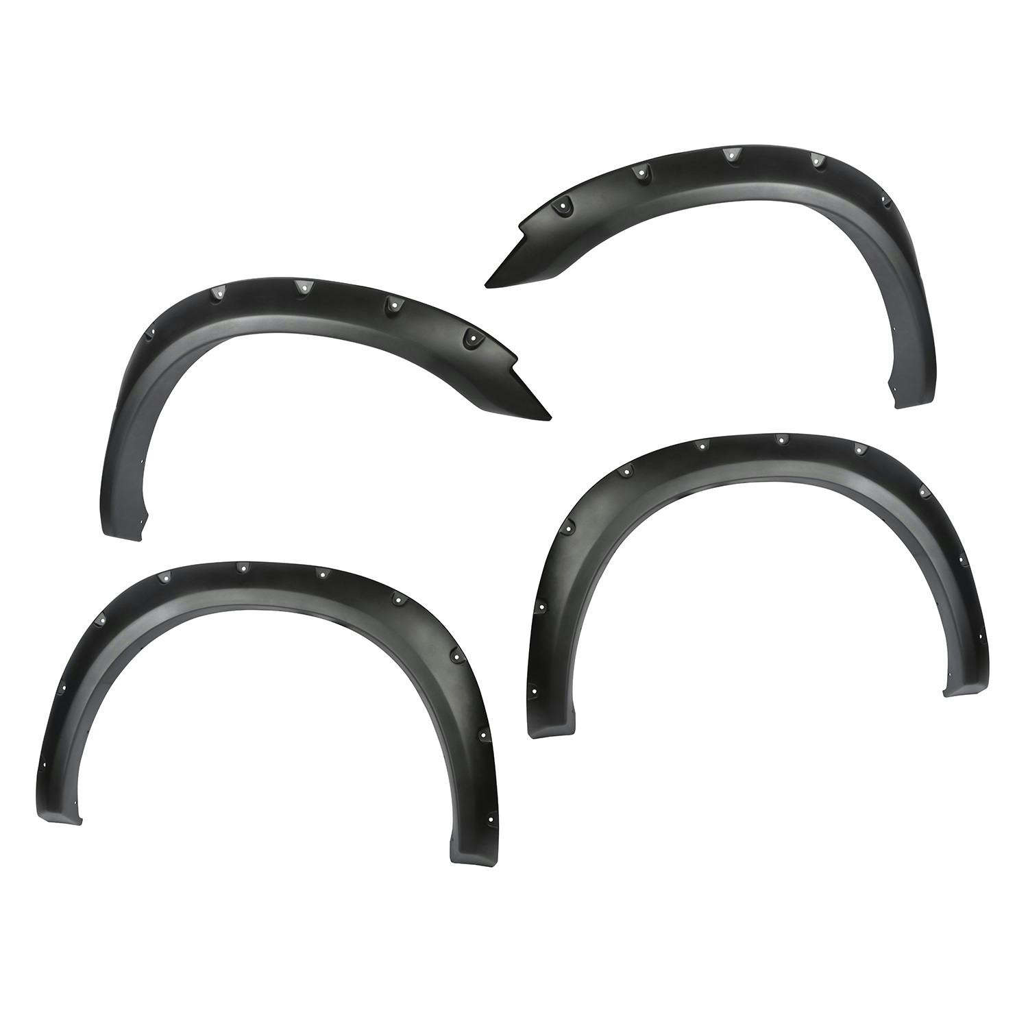 Rugged Ridge 81630.43 Fender Flare Kit; 10-17 Ram 2500/3500 Pickups