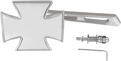 DRAG SPECIALTIES Maltese Mirror - Air Stem 60-6009-BC