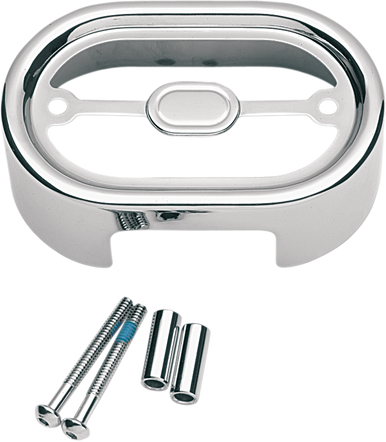 DRAG SPECIALTIES Regulator Cover -Harley Davidson - Chrome 19-0398-BLB1