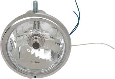 DRAG SPECIALTIES Top Mount Headlight - 5-3/4" - Chrome L21-6114SC