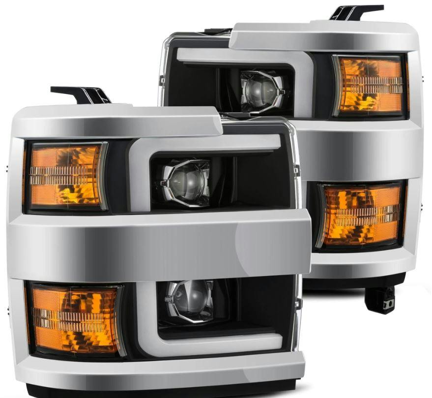 AlphaRex 880098 Projector Headlights Black