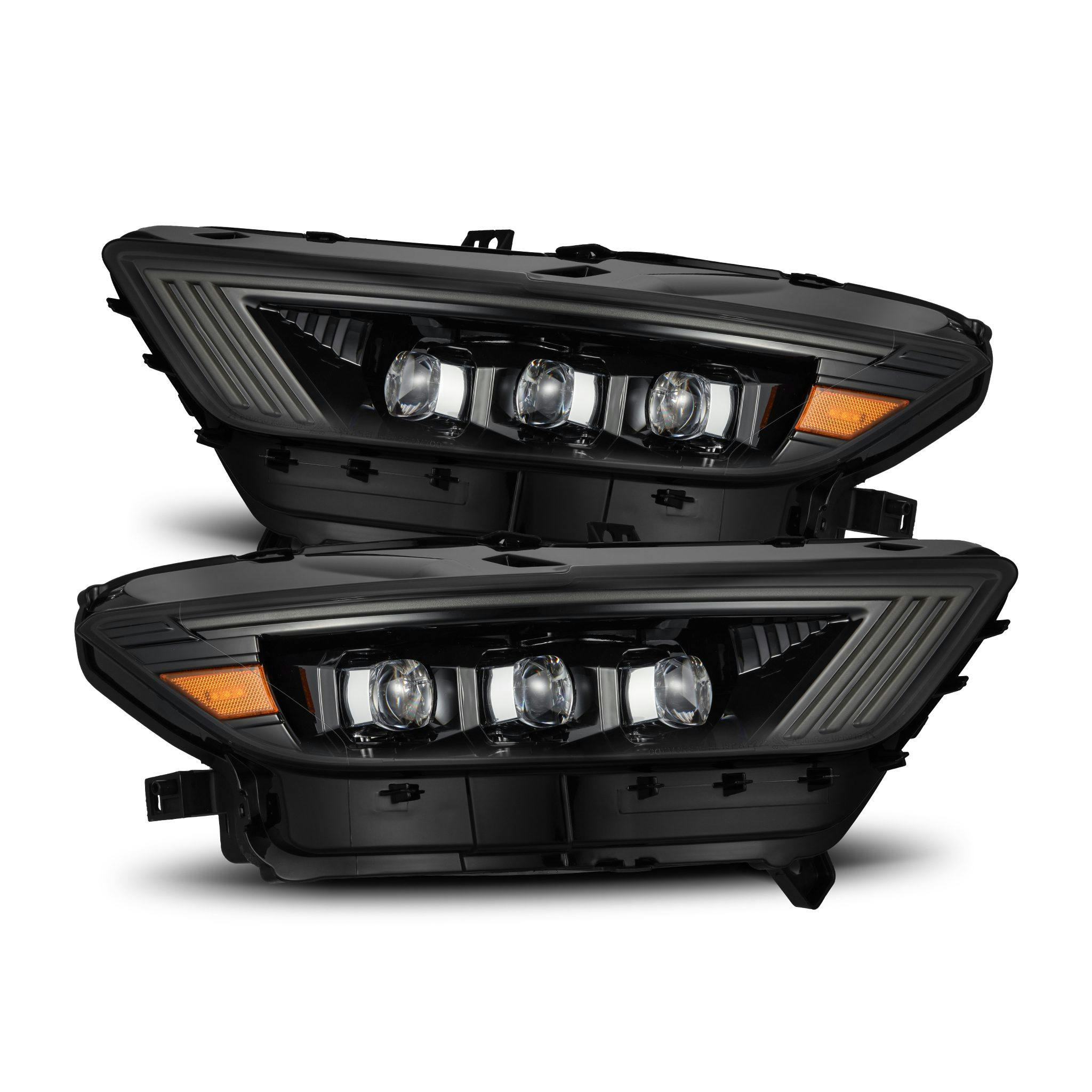 AlphaRex 880114 LED Projector Headlights in Alpha Black