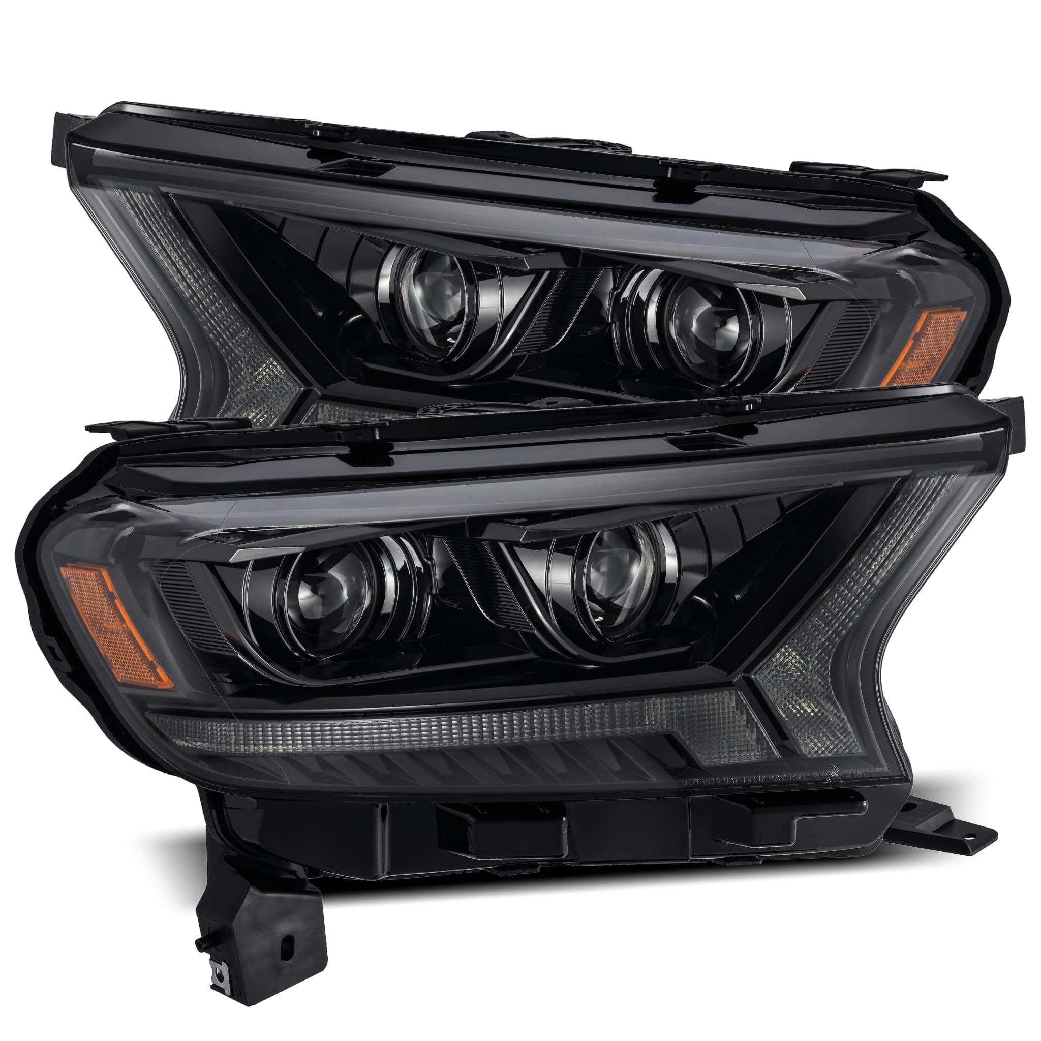 AlphaRex 880119 Projector Headlights Alpha-Black